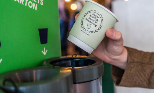 THE CUP COLLECTIVE | Huhtamaki and Stora Enso launch industrial scale recycling programme for paper cups in Europe